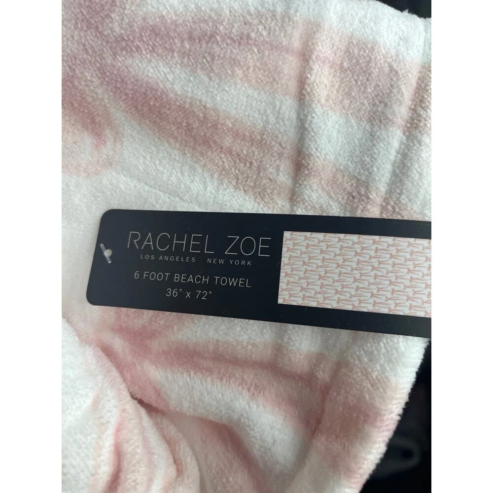 Rachel Zoe Coquette Pink Bow Beach Towel